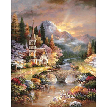 Diamond Paintings - A Beautiful Castle