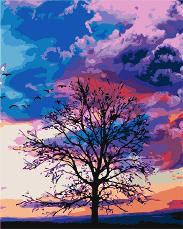 Paint by Numbers Kit - A Dying Tree