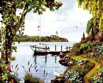 Paint by Numbers Kit - American coast