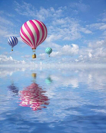 Paint by Numbers Kit - Balloon Flight