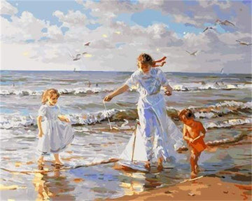 Paint by Numbers Kit - Beach Play