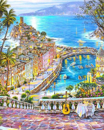 Paint by Numbers Kit - Beach Summer City