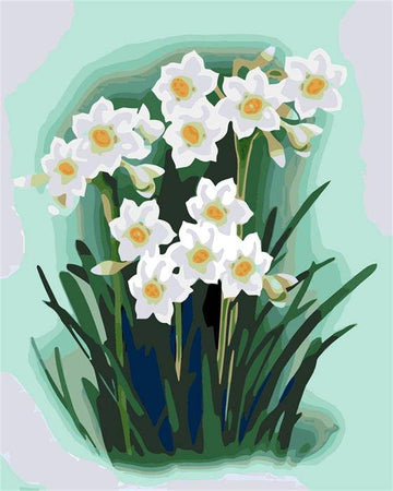 Paint by Numbers Kit - Beautiful Grass Flower