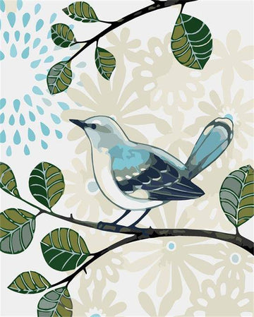 Paint by Numbers Kit - Bird Happiness