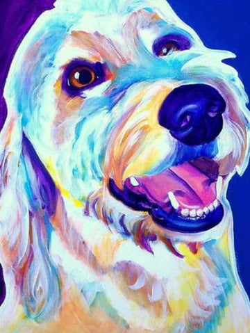 Paint by Numbers Kit - Bright Dog