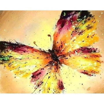 Paint by Numbers Kit - Butterfly Painting