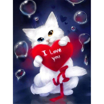 Diamond Paintings - Cat Love