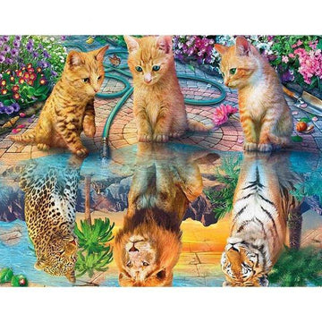 Diamond Paintings - Cats Future