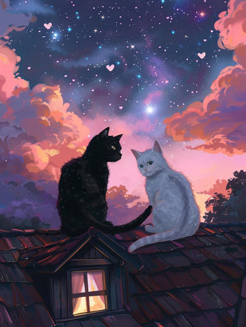 Paint by Numbers Kit - Celestial Companions
