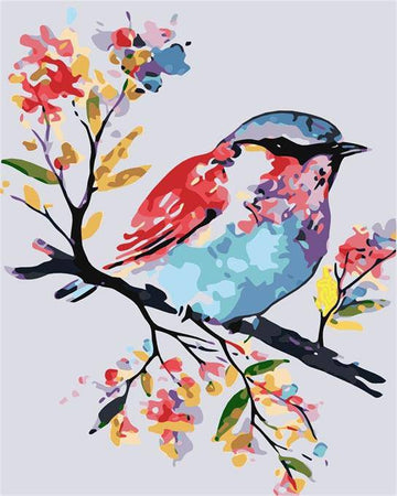 Paint by Numbers Kit - Cheerful Bird