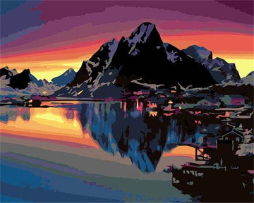 Paint by Numbers Kit - Dawn Hills