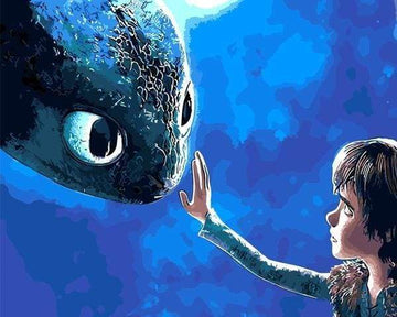Paint by Numbers Kit - Dragon Training