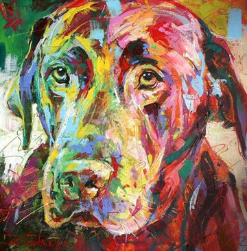 Paint by Numbers Kit - Earth Dog Color