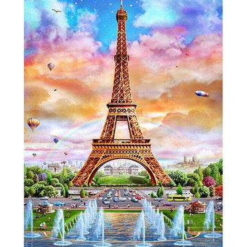 Diamond Paintings - Eiffel Tower