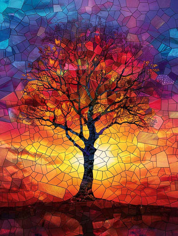Paint by Numbers Kit - Eternal Ember Tree