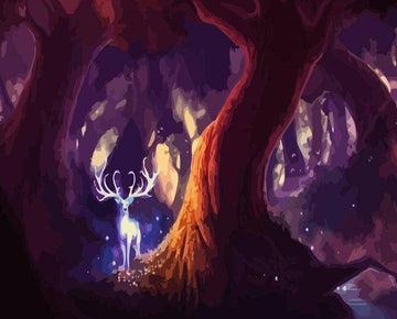 Paint by Numbers Kit - Fantasy Deer