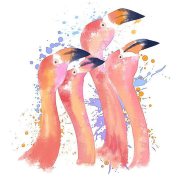Paint by Numbers Kit - Flamingos For Children