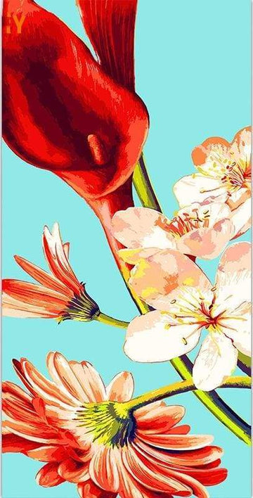Paint by Numbers Kit - Flowers Vertical