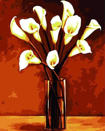 Paint by Numbers Kit - Flowers in a vase