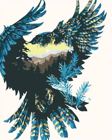 Paint by Numbers Kit - Forest Imagination In Eagle