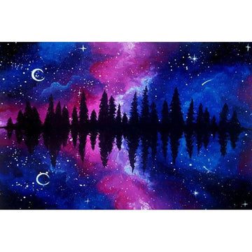 Diamond Paintings - Forest and Universe