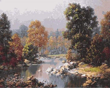 Paint by Numbers Kit - Forest landscape