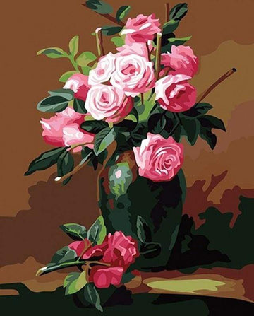 Paint by Numbers Kit - Fragrance of Roses