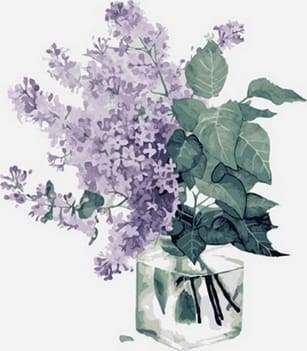 Paint by Numbers Kit - Fresh Flowers