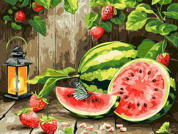 Paint by Numbers Kit - Garden Fresh Delight