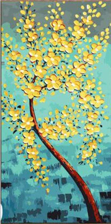 Paint by Numbers Kit - Gold Money Tree