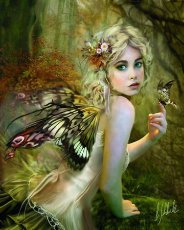 Paint by Numbers Kit - Golden Fairy