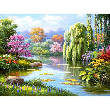 Diamond Paintings - Green Paradise