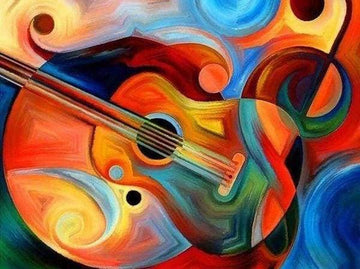 Diamond Paintings - Guitar Design