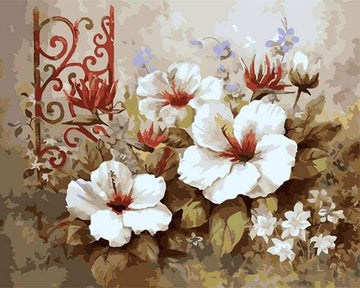 Paint by Numbers Kit - Hibiscus Flowers
