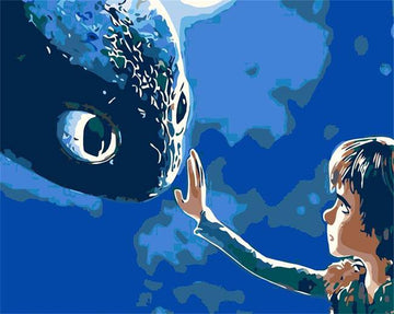 Paint by Numbers Kit - How to Train your Dragon