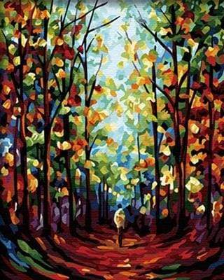 Paint by Numbers Kit - In the Woods