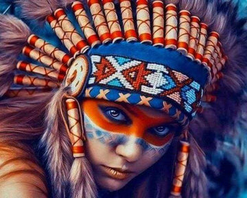Paint by Numbers Kit - Indian Look