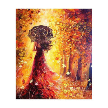 Diamond Paintings - Lady In The Forest