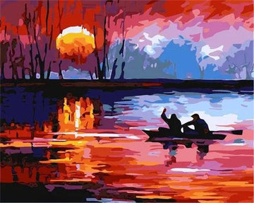 Paint by Numbers Kit - Last Ride in Evening