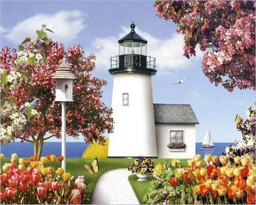 Paint by Numbers Kit - Lighthouse