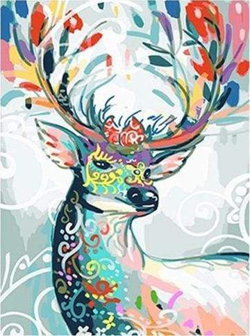 Paint by Numbers Kit - Multicolor Deer