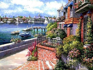 Paint by Numbers Kit - Near the Port