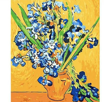 Paint by Numbers Kit - Painting Of Flowers In A Vase