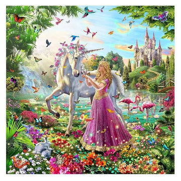 Paint by Numbers Kit - Princess Unicorn