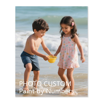 Paint by Numbers Kit - Custom Paint by Numbers from Your Photo