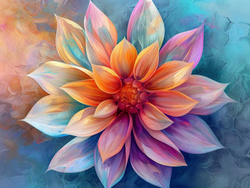 Paint by Numbers Kit - Radiant Blossom