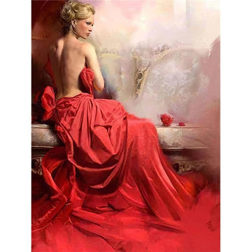 Diamond Paintings - Red Beauty