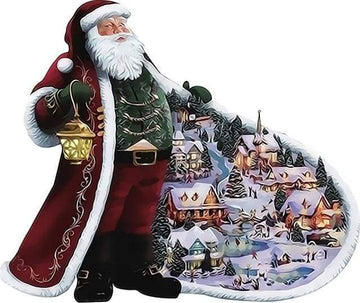 Paint by Numbers Kit - Santa jacket