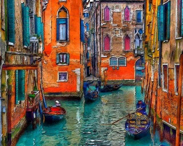 Paint by Numbers Kit - Somewhere in Beautiful Venice