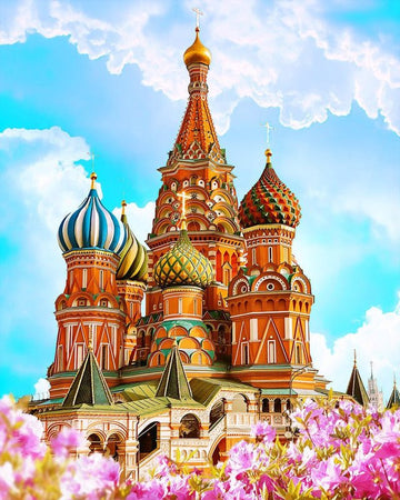 Paint by Numbers Kit - St Basil Cathedral